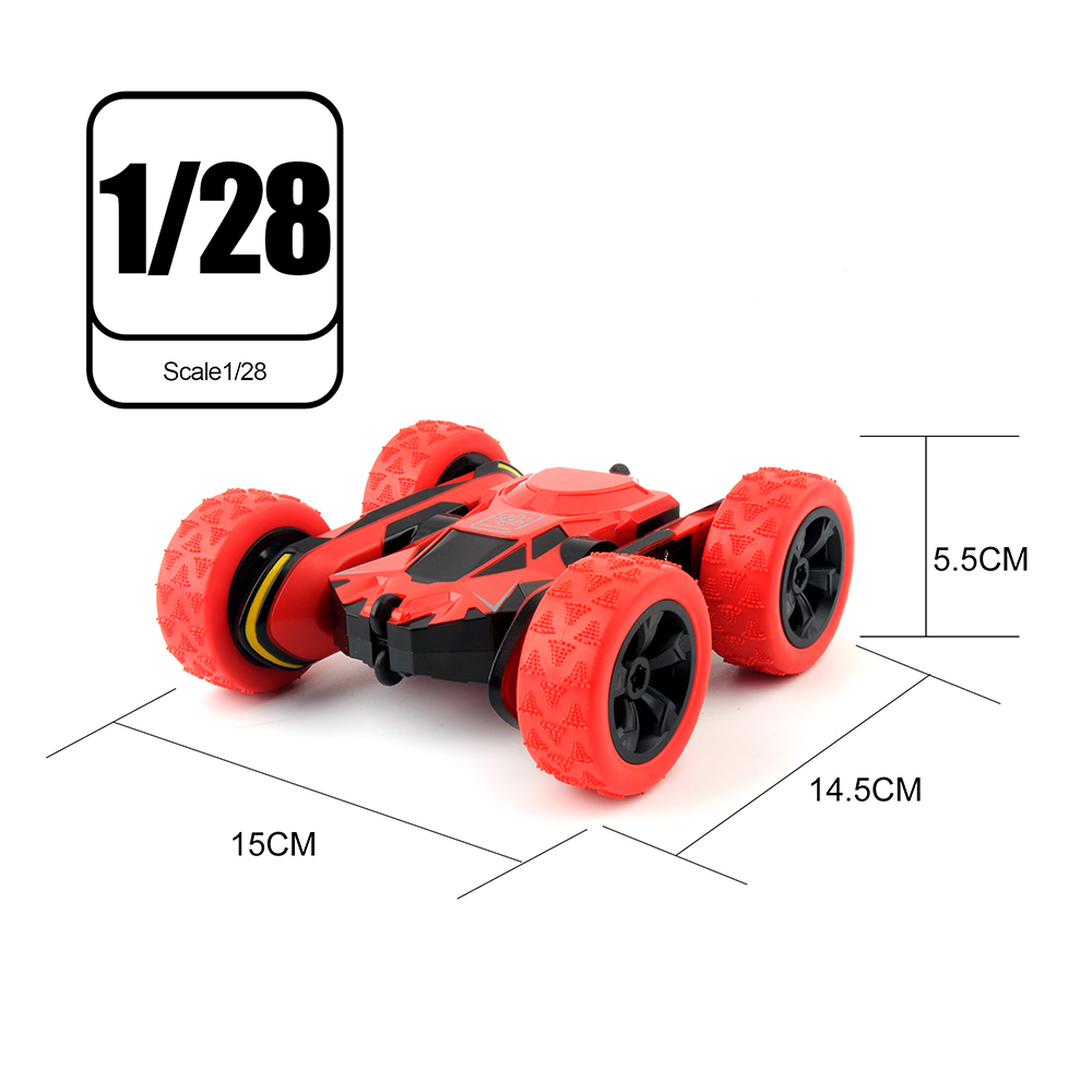 rc stunt car size